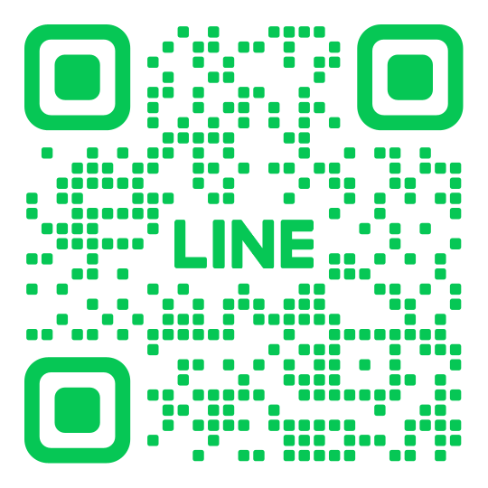 Happy PaintのLINE公式アカウントを友だち追加するQRコード